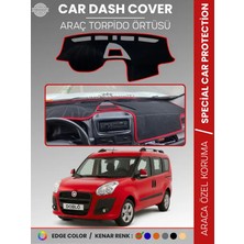 E-BİZ Fıat Doblo D3 Kapaklı (2013-2015) Airbagsiz Torpido Örtüsü Göğüs Torpido Koruma Çatlamayı Engeller