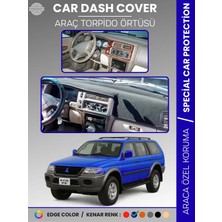 E-BİZ Mıtsubıshı Montero Sport (1996-2009) Torpido Örtüsü Ön Göğüs Koruma Torpido Koruma Araca Özel
