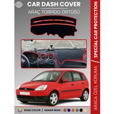 E-BİZ Ford Fiesta (2002-2009) Torpido Örtüsü Ön Panel Koruma Tam Uyum Çatlamayı Önler Kolay Montaj