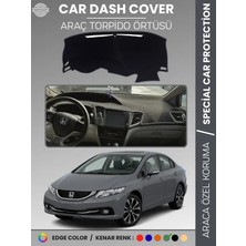 E-BİZ Honda Cıvıc Fb7 (2011-2015) Torpido Örtüsü Torpido Koruma Tam Uyum Çatlamayı Önler Kolay Montaj