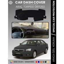 E-BİZ Toyota Avensis T250 (2003-2008) Ekranlı Torpido Örtüsü Ön Göğüs Halı Torpido Koruma Tam Uyum