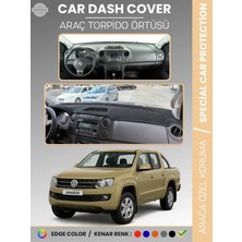 E-BİZ Volkswagen Amarok (2009-2016) Torpido Örtüsü Panel Halısı Torpido Koruma Tam Uyum Uv Koruma Kaymaz