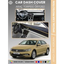 E-BİZ Volkswagen Passat B8 (2015-2020) Torpido Örtüsü Ön Göğüs Koruma Torpido Koruma Tam Uyum Uv Koruma