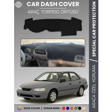 E-BİZ Toyota Corolla E110 (1998-2002) Torpido Örtüsü Ön Göğüs Koruma Araca Özel Çatlamayı Önler Kaymaz