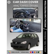 E-BİZ Volkswagen Polo Dürbün Gögüs (2001-2009) Torpido Örtüsü Ön Göğüs Koruma Torpido Koruma Tam Uyum