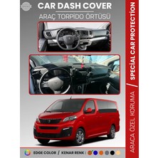 E-BİZ Peugeot Traveller (2016-2023) Torpido Örtüsü Panel Koruma Torpido Koruma Tam Uyum Kaymaz Özel Kesim