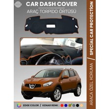 E-BİZ Nissan Qashqai J10 (2007-2013) Torpido Örtüsü Ön Göğüs Koruma Araca Özel Çatlamayı Önler Kaymaz