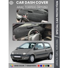 E-BİZ Renault Twıngo 1 (1998-2007) Torpido Örtüsü Ön Göğüs Koruma Torpido Koruma Birebir Uyum Kaymaz