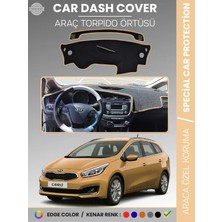 E-BİZ Kia Ceed (2013-2019) Torpido Örtüsü Ön Panel Torpido Koruma Tam Uyum Tam Uyum Kaymaz Kolay Montaj