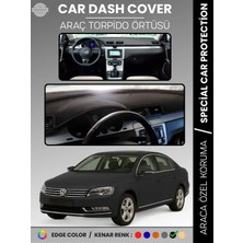 E-BİZ Volkswagen Passat B7 (2010-2015) Torpido Örtüsü Ön Göğüs Koruma Torpido Koruma Tam Uyum Uv Koruma