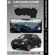 E-BİZ Nıssan Juke F15 (2010-2019) Torpido Örtüsü Premium Kalite Torpido Koruma Araca Özel Uv Koruma