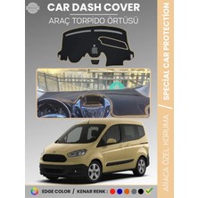 E-BİZ Ford Courier (2013-2020) Ekranlı Torpido Örtüsü Torpido Koruma Tam Uyum Çatlamayı Önler Kolay Montaj