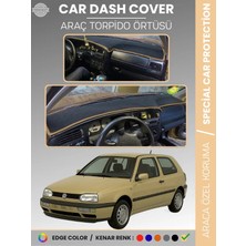 E-BİZ Volkswagen Golf 3 (1991-1997) Torpido Örtüsü Ön Göğüs Koruma Tam Uyum Çatlamayı Önler