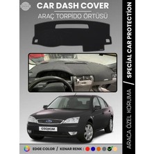 E-BİZ Ford Mondeo (2007-2014) Torpido Örtüsü Ön Göğüs Torpido Koruma Tam Uyum Kaymaz Kolay Montaj