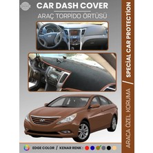 E-BİZ Hyundai Sonata (2007-2012) Torpido Örtüsü Ön Göğüs Tam Uyum Çatlamayı Önler Kaymaz Kolay Montaj