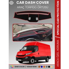 E-BİZ Iveco Daıly (2014-2019) Torpido Örtüsü Panel Torpido Koruma Araca Özel Tam Uyum Kaymaz Kolay Montaj