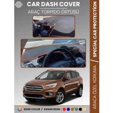 E-BİZ Ford Kuga (2015-2019) Torpido Örtüsü Ön Göğüs Torpido Koruma Tam Uyum Kaymaz Kolay Montaj