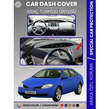 E-BİZ Nissan Primera P12 (2001-2004) Torpido Örtüsü Premium Kalite Torpido Koruma Araca Özel Uv Koruma