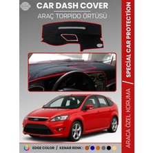 E-BİZ Ford Focus 2,5 (2008-2011) Kapaklı Torpido Örtüsü Torpido Koruma Tam Uyum Kaymaz Kolay Montaj