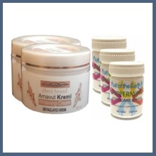 Bezos Hintohu Three Brand 100ML Arnavut Aklıkkremi 2AD+FOOT Carecream 50ML Ayakbakımkremi NANEFERAHLIĞIVEKOKUSU3AD BZS10