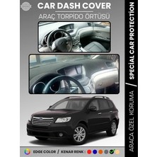 E-BİZ Subaru B9 Trıbeca (2006-2014) Torpido Örtüsü Panel Torpido Koruma Tam Uyum Uv Koruma Hızlı Montaj