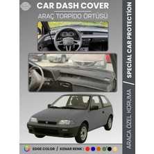 E-BİZ Suzukı Swift (1988-1994) Torpido Örtüsü Panel Torpido Koruma Tam Uyum Uv Koruma Hızlı Montaj