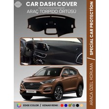 E-BİZ Hyundai Tucson (2018+) Ekranlı Torpido Örtüsü Kaymaz Tam Uyum Çatlamayı Önler Kolay Montaj