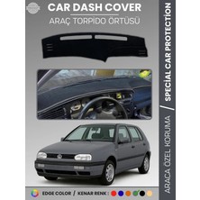E-BİZ Volkswagen Golf 3 Mk3 (1991-1998) Torpido Örtüsü Panel Halısı Torpido Koruma Tam Uyum Uv Koruma