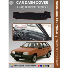 E-BİZ Lada Samara Enjeksiyonlu (1990-2004) Torpido Örtüsü Torpido Koruma Tam Uyum Araca Özel Kaymaz