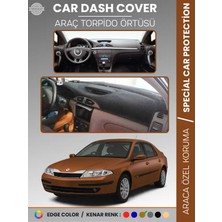 E-BİZ Renault Laguna 2 (2002-2007) Torpido Örtüsü Ön Göğüs Koruma Torpido Koruma Araca Özel Tam Uyum