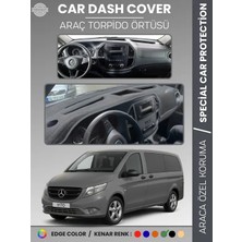 E-BİZ Mercedes Vıto W447 (2014-2023) Torpido Örtüsü Premium Kalite Torpido Koruma Özel Kesim Uv Koruma