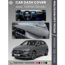 E-BİZ Mercedes B-Class W247 (2019-2023) Torpido Örtüsü Premium Kalite Torpido Koruma Özel Kesim Uv Koruma