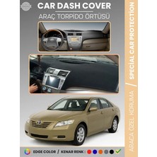 E-BİZ Toyota Camry (2006-2012) Torpido Örtüsü Ön Göğüs Halı Torpido Koruma Tam Uyum Çatlamayı Önler Kaymaz