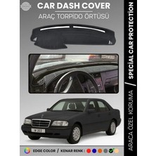 E-BİZ Mercedes C Class W202 (1993-2000) Torpido Örtüsü Premium Kalite Torpido Koruma Özel Kesim Uv Koruma