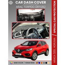E-BİZ Renault Kadjar (2015-2022) Torpido Örtüsü Ön Göğüs Koruma Torpido Koruma Araca Özel Tam Uyum Kaymaz