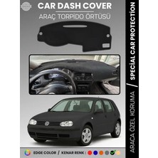 E-BİZ Volkswagen Golf 4 (1997-2003) Torpido Örtüsü Ön Göğüs Koruma Tam Uyum Uv Koruma