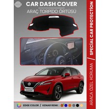 E-BİZ Nissan Qashqai J12 (2021-2025) Torpido Örtüsü Ön Göğüs Koruma Araca Özel Çatlamayı Önler Kaymaz