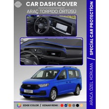 E-BİZ Ford Tourneo Connect (2023+) Torpido Örtüsü Ön Göğüs Koruma Torpido Koruma Tam Uyum
