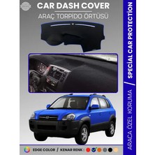 E-BİZ Hyundai Tucson (2004-2009) Torpido Örtüsü Ön Göğüs Koruma Torpido Koruma Çatlamayı Engeller Tam Uyum