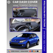 E-BİZ Renault Megane 3 Navigasyonlu Buyuk Ekranlı (2008-2015)  Torpido Örtüsü Ön Göğüs Torpido Koruma