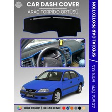 E-BİZ Toyota Avensis T220 (1997-2002) Torpido Örtüsü Ön Göğüs Halı Torpido Koruma Tam Uyum Uv Koruma