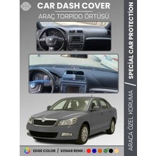 E-BİZ Skoda Octavia (2006-2013) Torpido Örtüsü Ön Göğüs Halı Torpido Koruma Birebir Uyum Kaymaz Uv Koruma