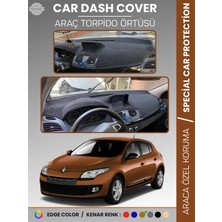 E-BİZ Renault Megane 3 Navigasyonlu Buyuk Ekranlı (2008-2015)  Torpido Örtüsü Ön Göğüs Torpido Koruma