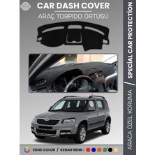 E-BİZ Skoda Yetı (2009-2017) Torpido Örtüsü Ön Göğüs Halı Torpido Koruma Tam Uyum Kaymaz Uv Koruma