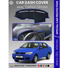 E-BİZ Fiat Albea (2005-2012) Torpido Örtüsü Ön Göğüs Torpido Koruma Tam Uyum Çatlamayı Önler Kolay Montaj