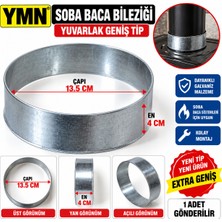 Ymn Soba Baca Bileziği Yuvarlak Eni :4 cm Çapı 13.5 cm Yeni Tip Yeni Ürün Extra Geniş 1 Adet