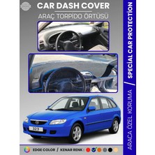 E-BİZ Mazda 323 Bj Hatchback (1998-2003) Torpido Örtüsü Panel Koruma Torpido Koruma Tam Uyum Uv Koruma