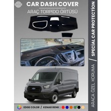 E-BİZ Ford Transit V363 (2014-2019) Üst 3 Gözlü Model Torpido Örtüsü Ön Göğüs Koruma
