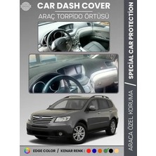 E-BİZ Subaru B9 Trıbeca (2006-2014) Torpido Örtüsü Panel Torpido Koruma Tam Uyum Uv Koruma Hızlı Montaj