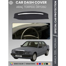 E-BİZ Mercedes 190E W201 (1982-1993) Torpido Örtüsü Premium Kalite Torpido Koruma Özel Kesim Uv Koruma